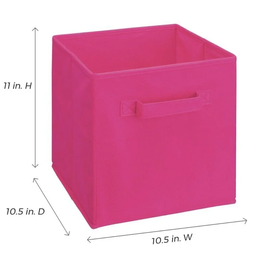 🌺 Cubeicals Closetmaid Fuschia Fabric Drawer 2 Count